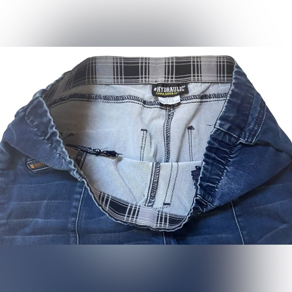 Hydraulic jeans size 13-14 jeggings Emma super skinny pull on - Picture 4 of 5